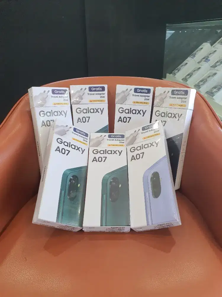 [ BARU & BERGARANSI ] SAMSUNG A07 4/64, 4/128 Promo Murah Cod Bisa