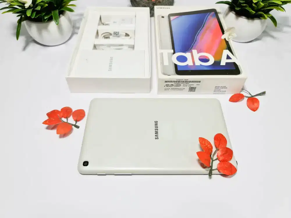 Samsung Tab A 8.0 LTE P205 S Pen White, Resmi Sein, Mulus 99%, Fullset