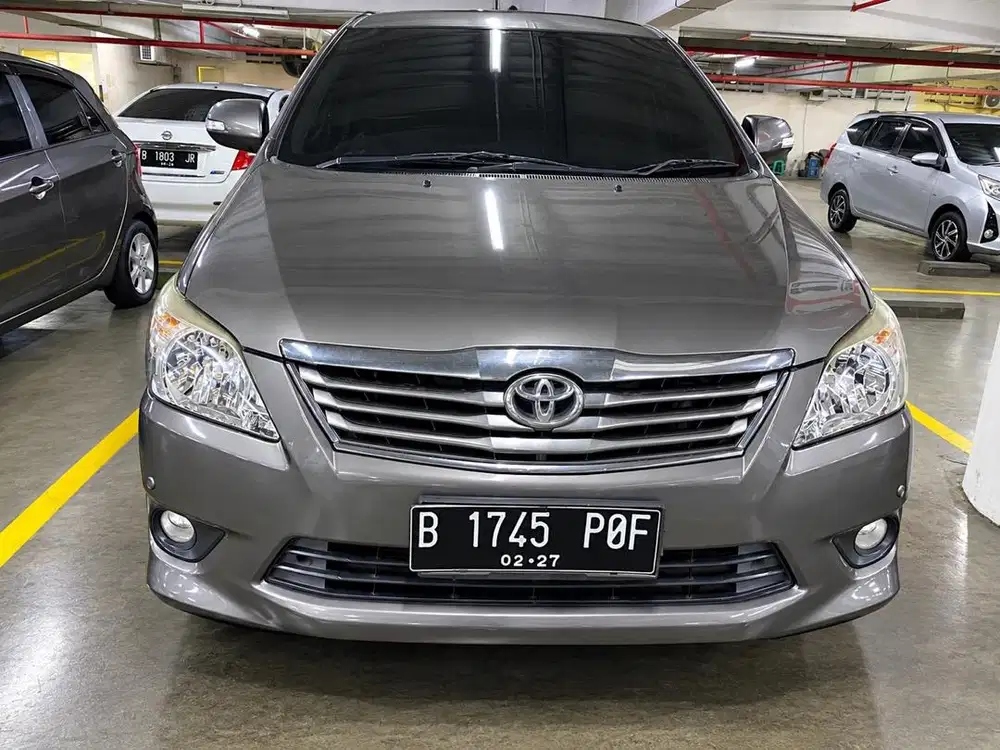 Toyota Innova V 2.0 Bensin MANUAL 2012 ANTIK TDP 35 jt