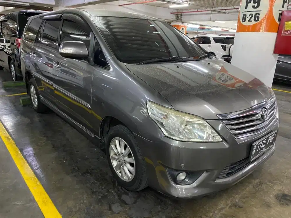 Toyota Innova V 2.0 Bensin MANUAL 2012 ANTIK TDP 28 jt