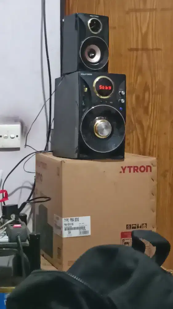 Speaker aktif Polytron masih bagus