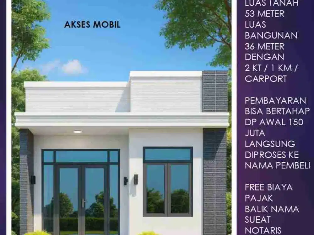 INDEN rumah murah dan kavling