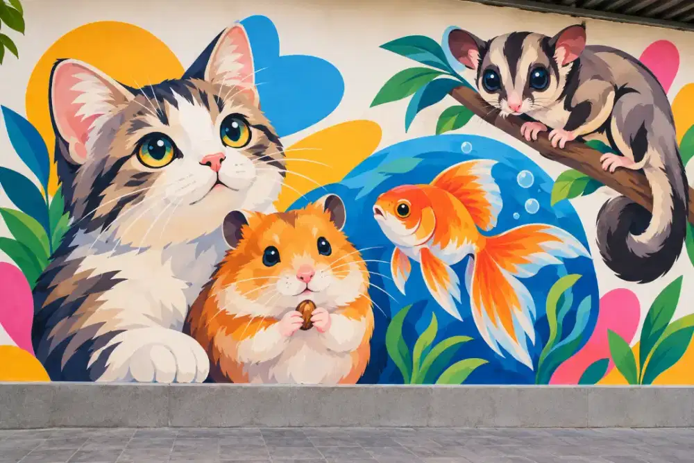 Jasa mural atau lukis dinding