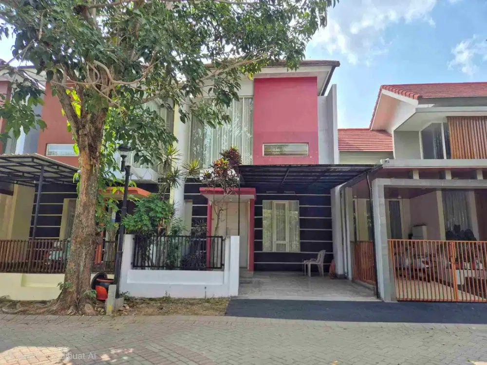 Rumah Murah 2 Lantai di Perumahan Islami Permata Jingga Suhat
