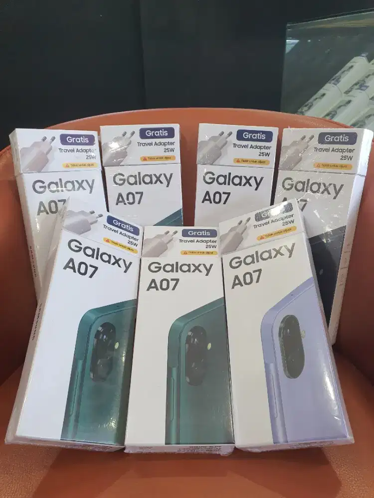 [ BARU & BERGARANSI ] SAMSUNG A07 4/64, 4/128 Promo MURAH Cod Bisa