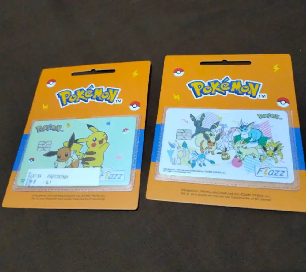 Kartu BCA Flazz pokemon limited edition original
