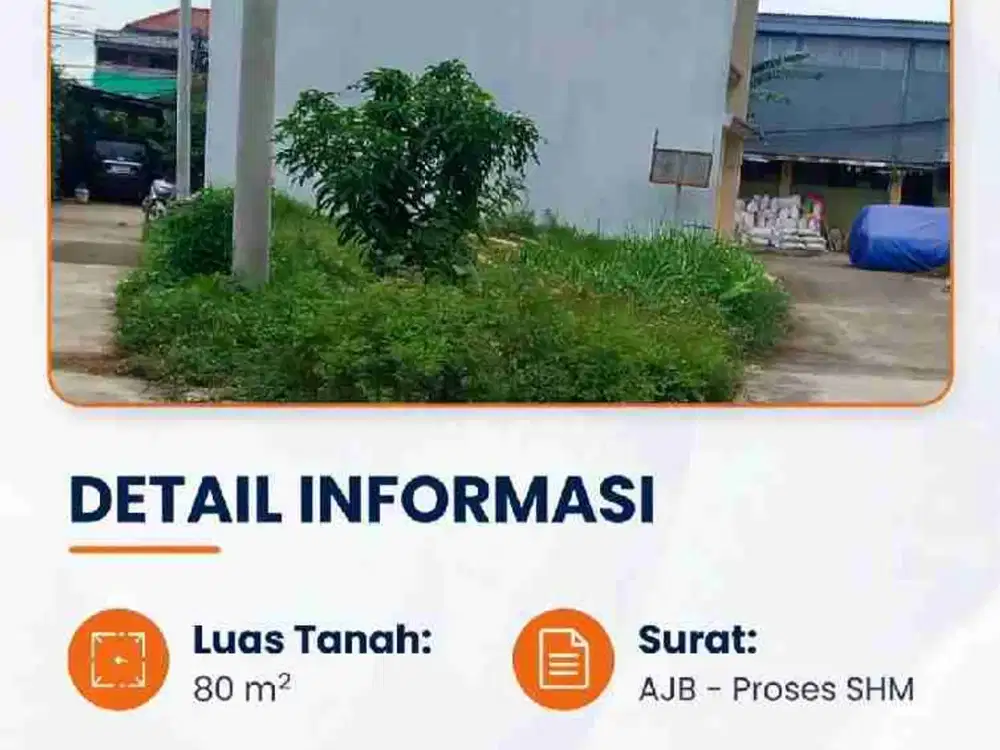 dijual cepat Tanah kavling akses mobil dalam Cluster di area Bintaro sektor 9