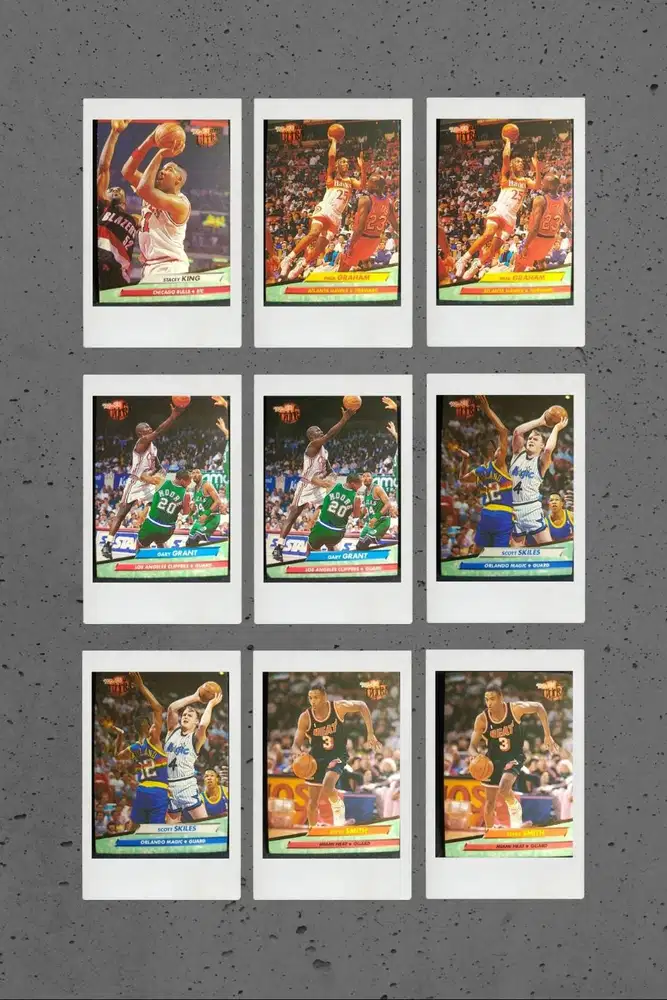 kartu basket Fleer Ultra 92-93 kategori C player