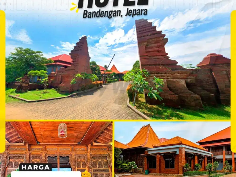 Investasi Strategis Hotel Premium di Bandengan Jepara 71 Kamar Lahan 2,1 HA