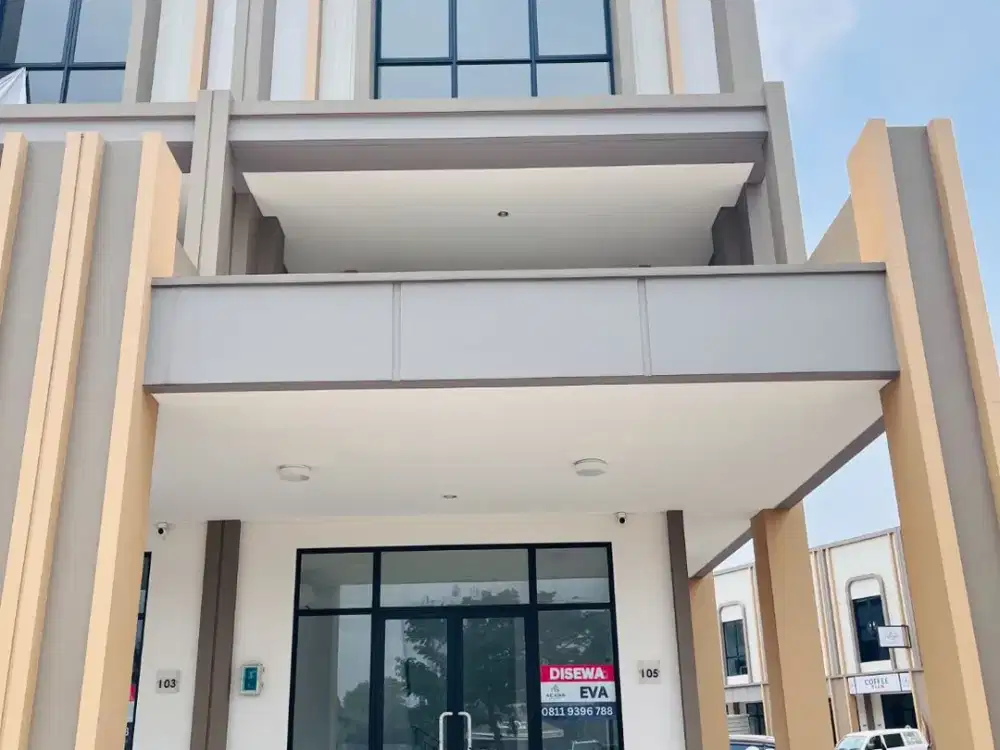 RUKO GADING SERPONG BELAKANG RUMAH SAKIT BETHSAIDA