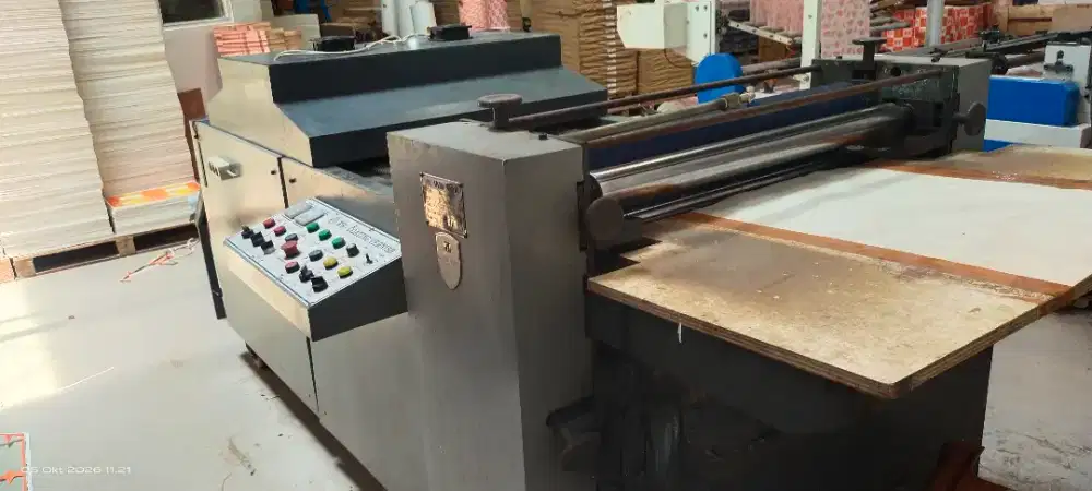 Jual mesin Coating Waterbased dan poly embos