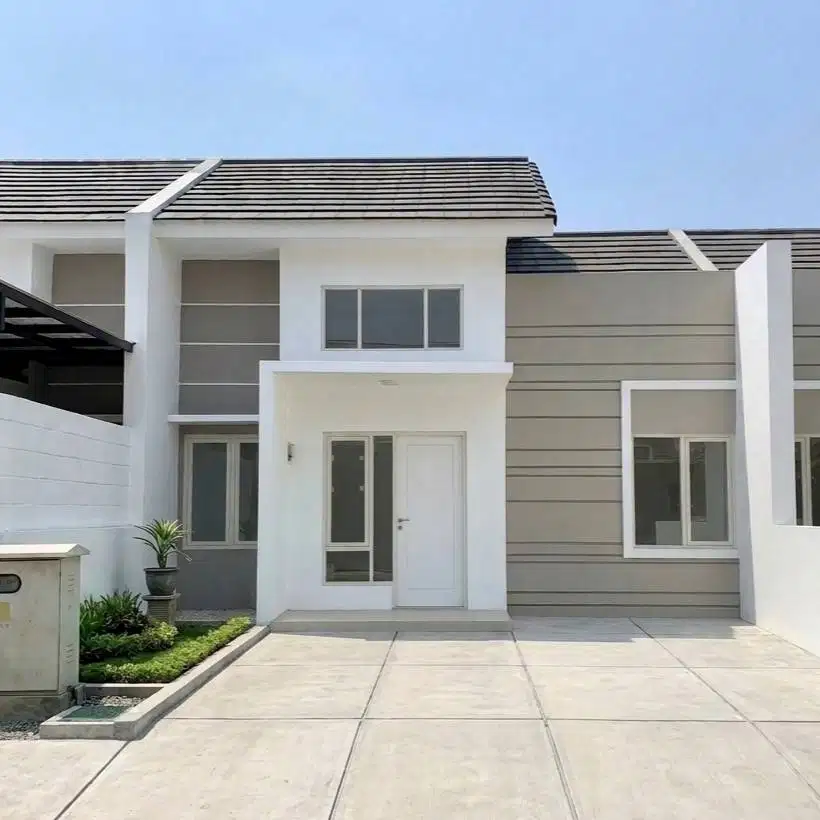 Siap Huni Rumah 1 Lantai Cluster Modern Sidoarjo