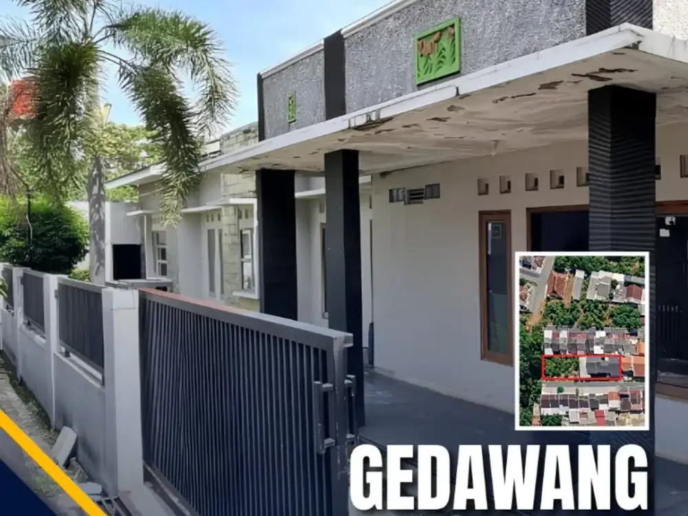 Rumah dan Tanah Kavling di Gedawang Banyumanik, Semarang