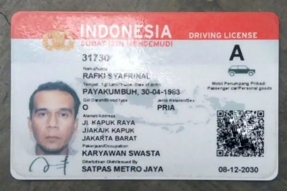Siap kerja - supir