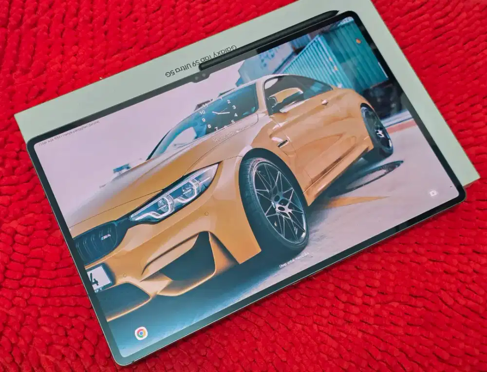 Samsung Tab S9 Ultra 5G 256Gb Black Bagus Mulus Lengkap