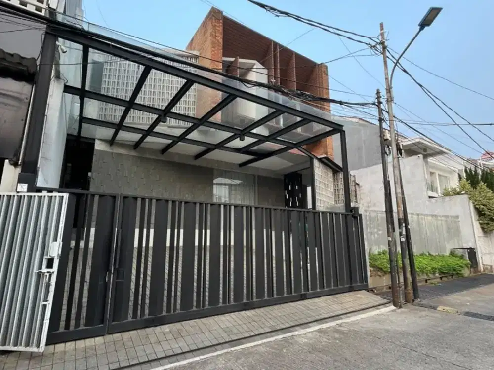 DIJUAL RUMAH  KONSEP INDUSTRIAL MODERN MINIMALIS  JL PULO RAYA  KEBAYORAN BARU JAKARTA SELATAN
