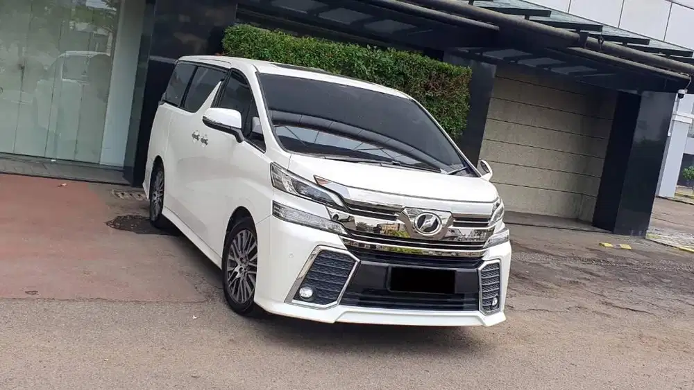 Toyota Vrllfire 2.5 ZG CBU Pilot Seat AT Putih 2015 km.49rb antikk