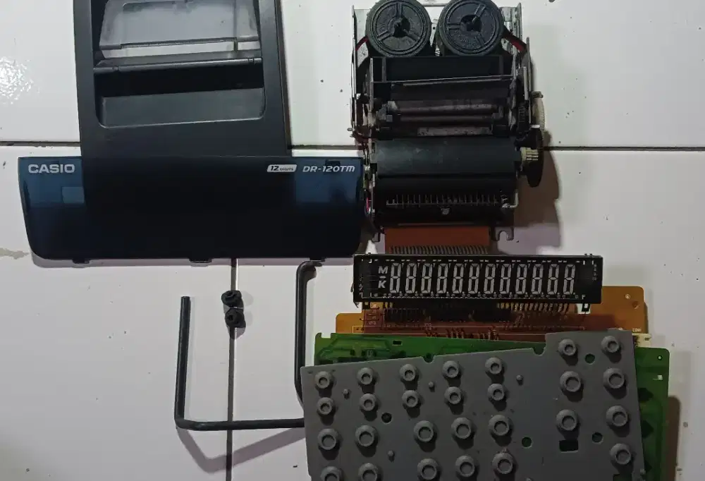 sparepart kalkulator Casio DR-120TM