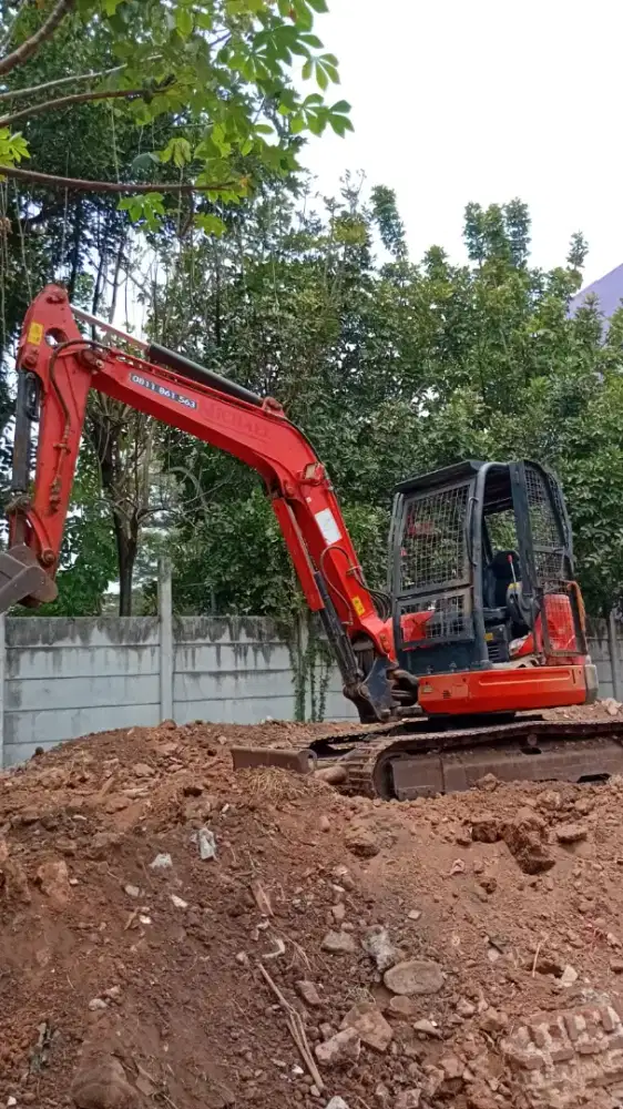 Excavator Pc 30 50 becko pc 75 breker bongkar rumah dozer vibro