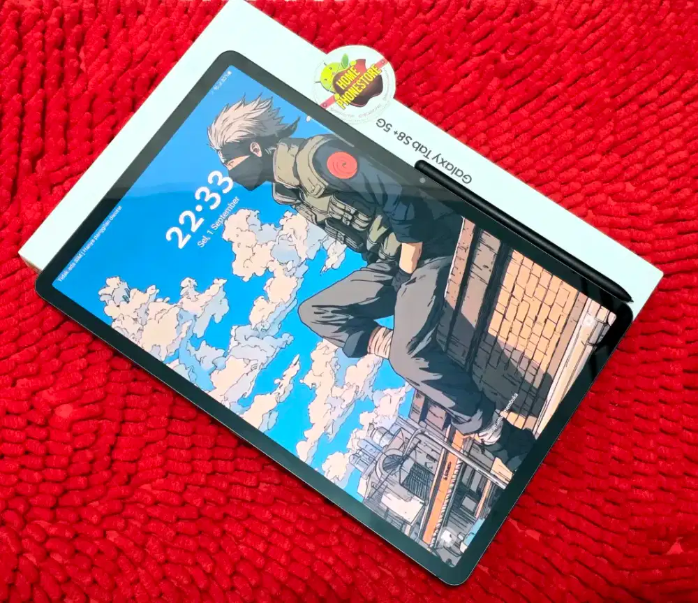 Galaxy Tab S8+ Plus 5G 256Gb Graphite Komplit