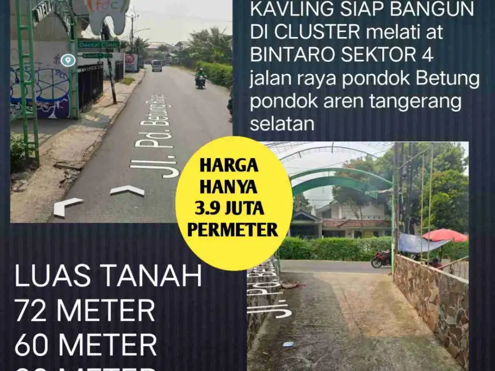spesial promo hanyaa 2 kavling