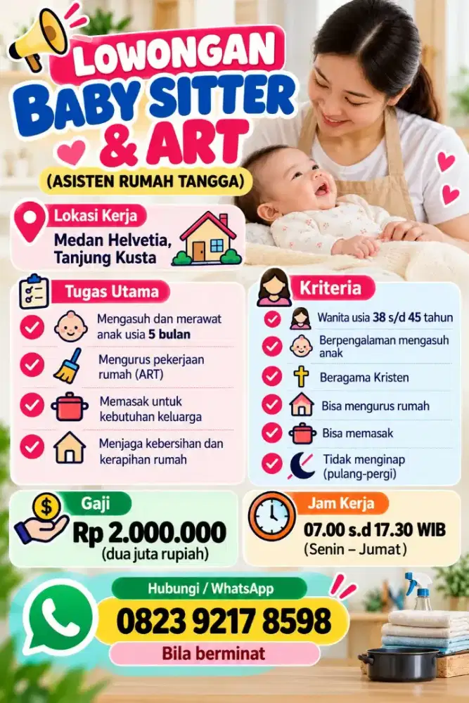 Lowongan Kerja Babysitter & ART