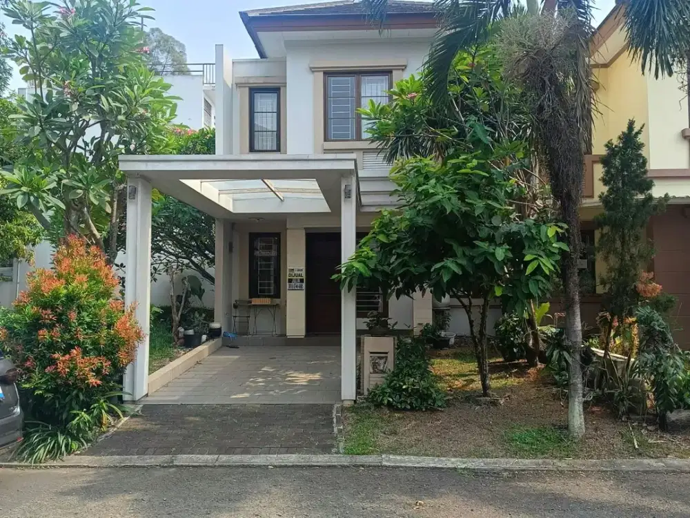 DIJUAL RUMAH BAGUS LINGKUNGAN AMAN DAN NYAMAN DI DELATINOS BSD