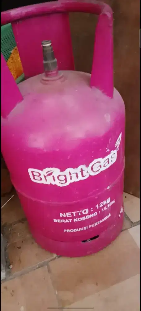 Jual tabung gas kosong 12kg pink