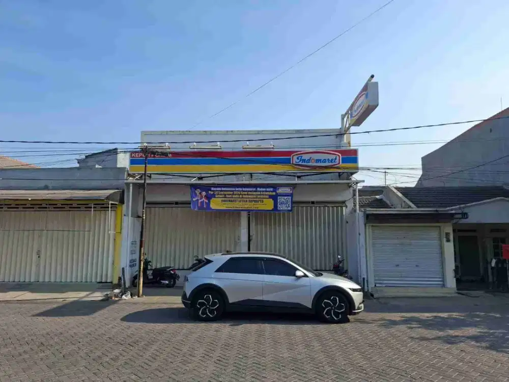 Disewakan Ruko di Waru Sidoarjo 2 Lantai akses dekat jalan besar dan jalanan depan sangat lebar hadap utara bisa untuk tempat usaha