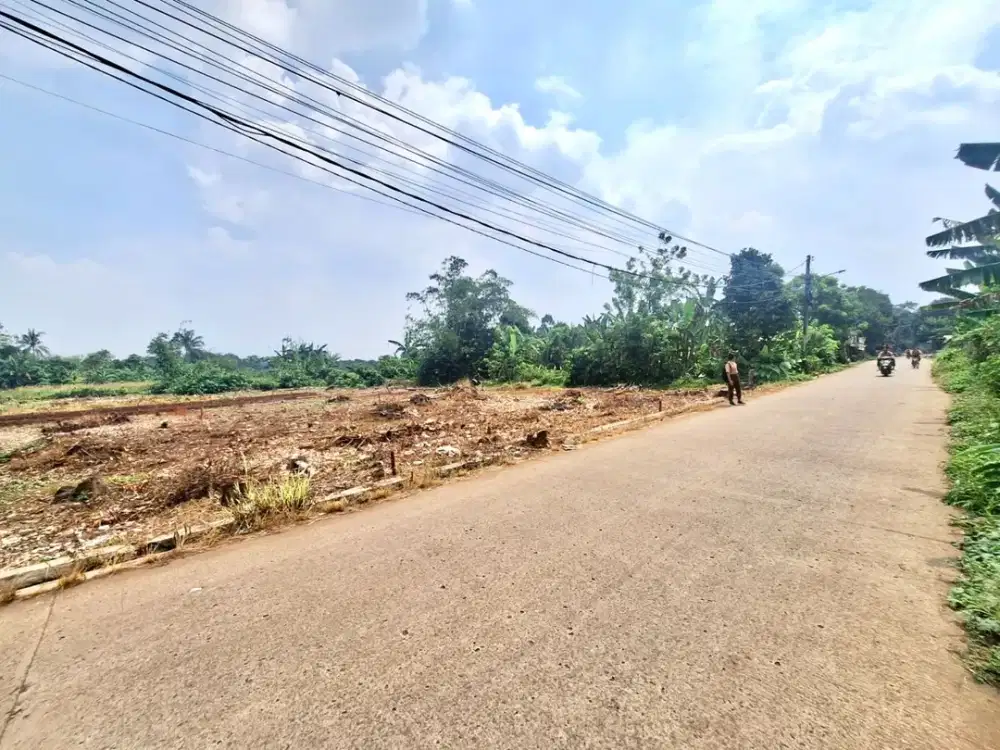Tanah Kavling SHM, 10 Menit ke Stasiun Jatake BSD, Bisa Cicilan