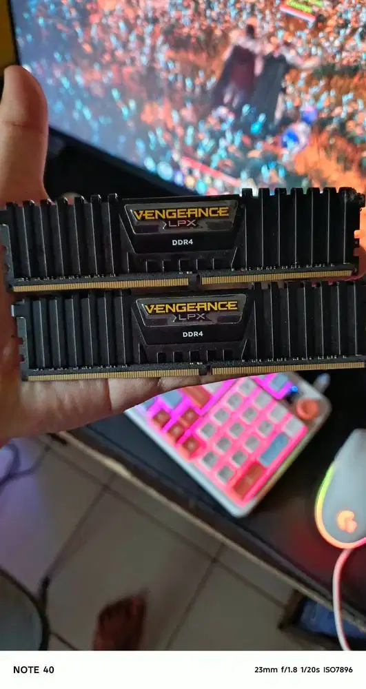 RAM DDR4 4GBx2 (8GB)