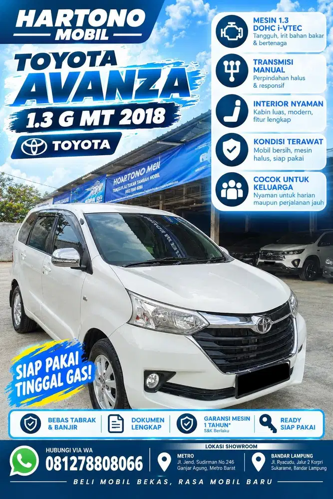 AVANZA 1.3 G MT