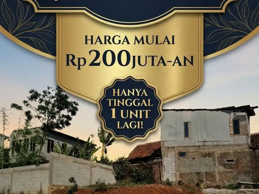 Tanah Kavling eksclusive Ujungberung hanya 1 Unit lagi