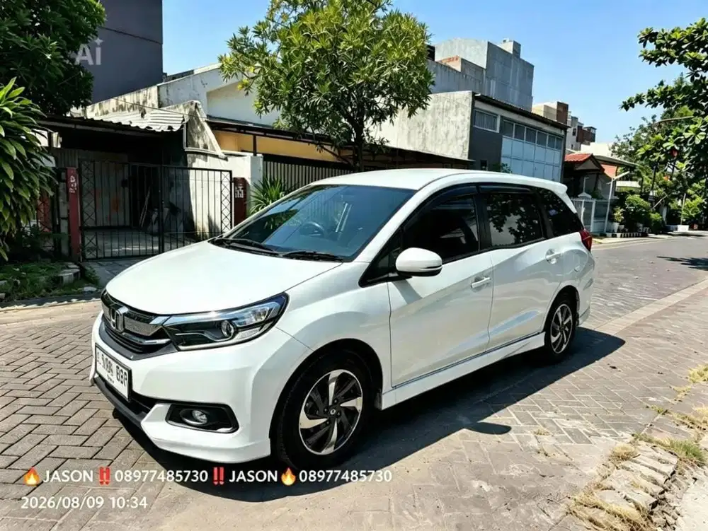 NEW MOBILIO E 1.5 MATIC 2019 , KM 72 RIBU, TERMURAH