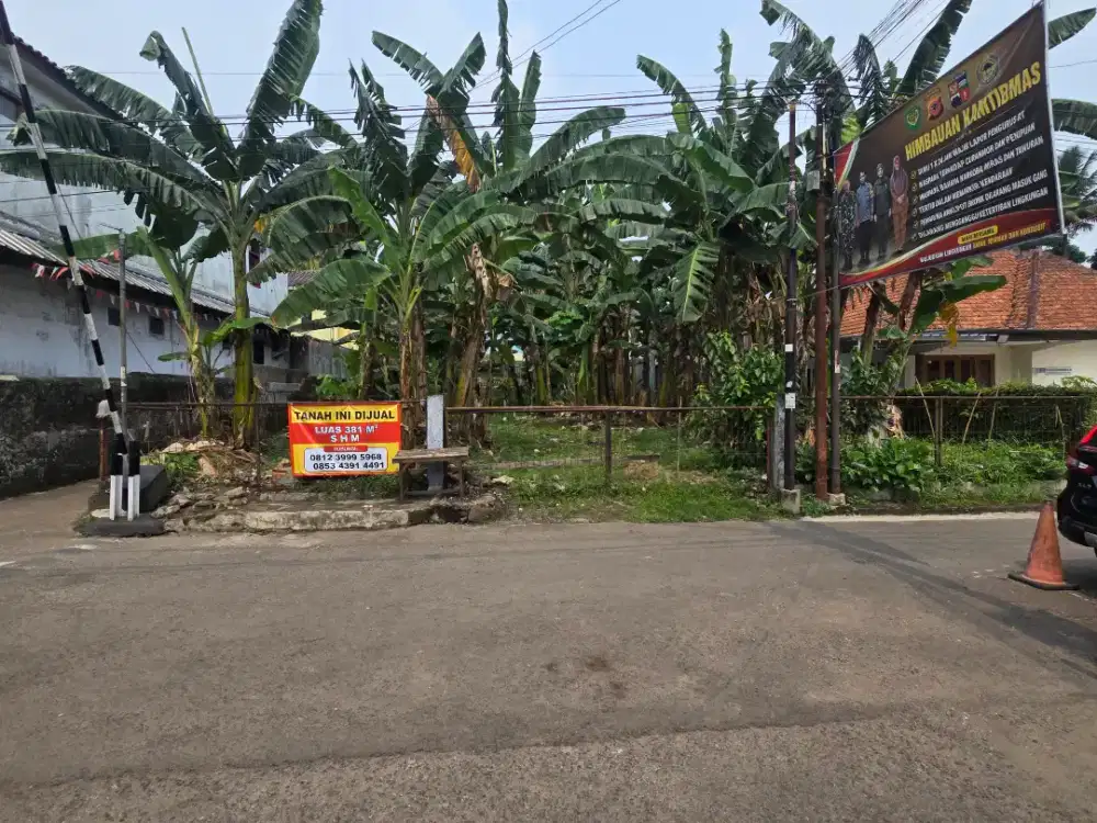 Dijual lahan Strategis, 750m dr stasiun bogor, 1km dr kebun raya bogor
