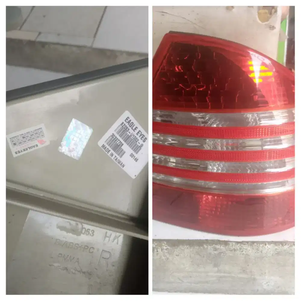 Mika lampu Mercedez kanan kiri