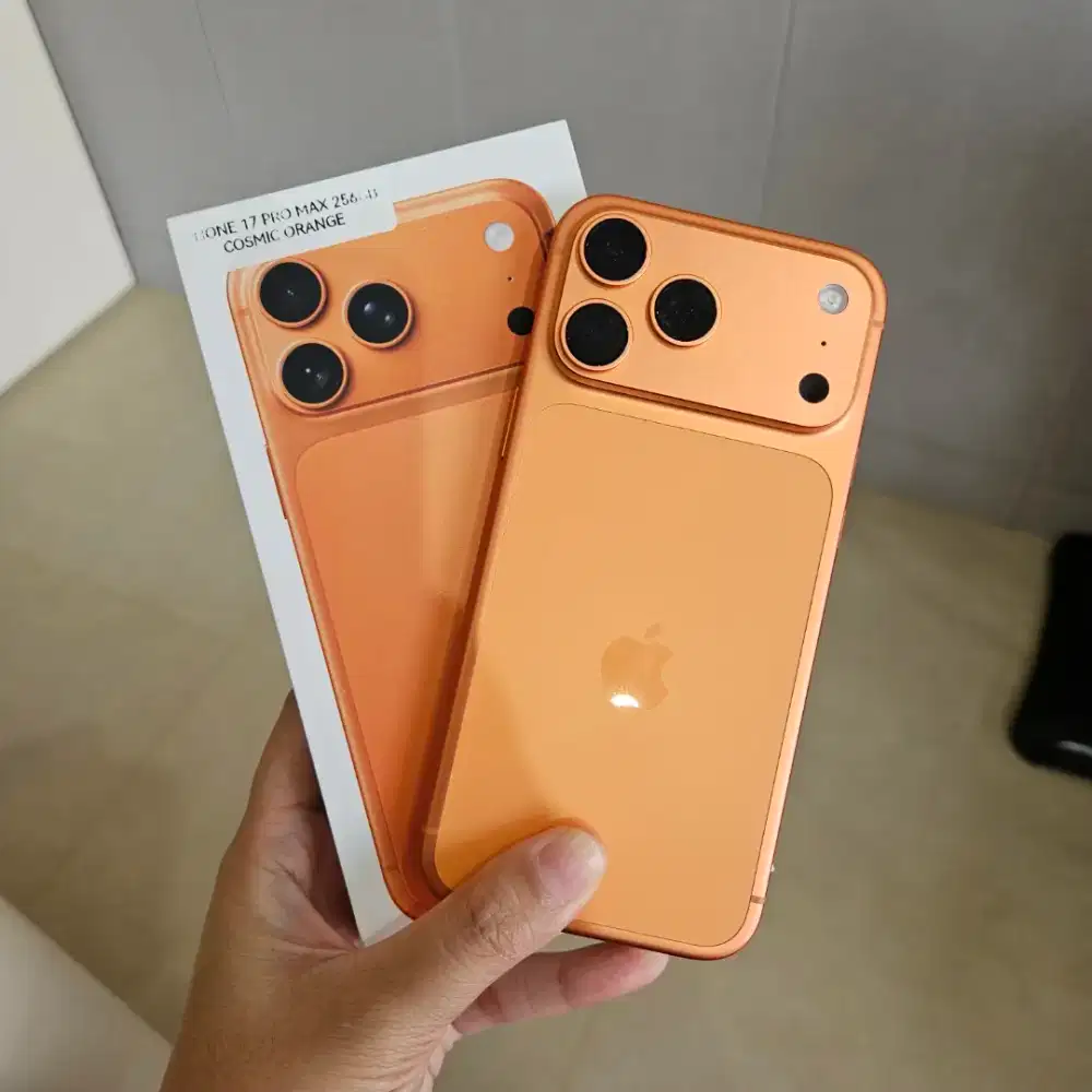 iPhone 17 Promax 256Gb sebulan pemakaian