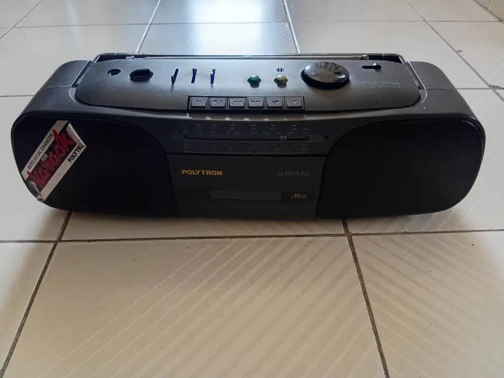 Radio Kaset Antena Kamera Video Recorder JVC Rekaman Kaset