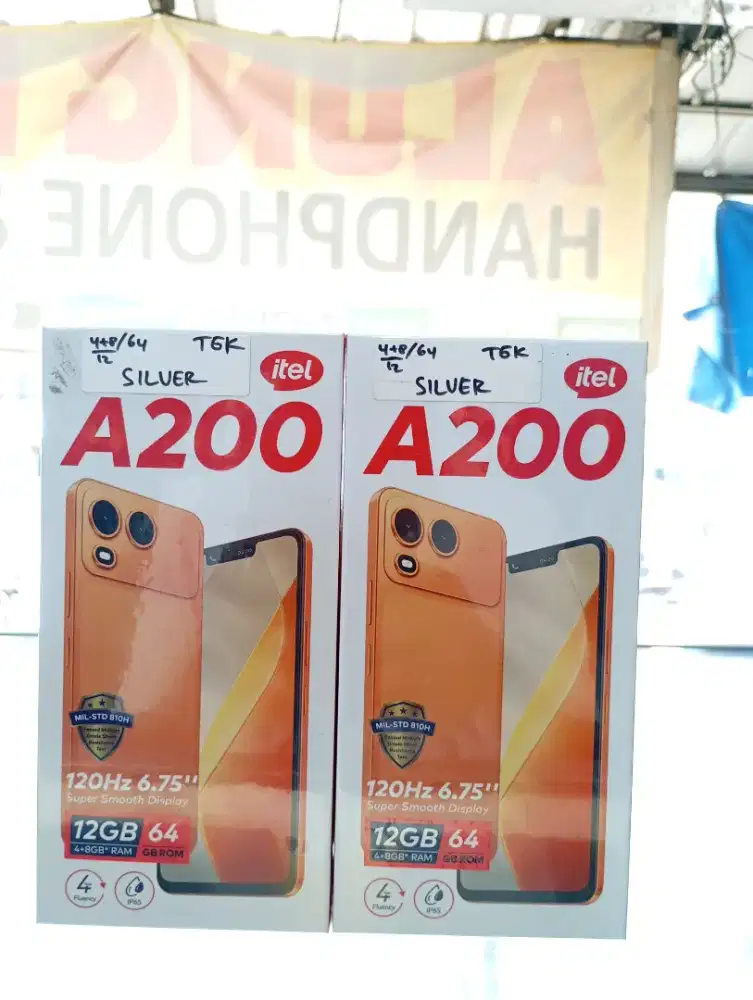 ITEL A200 RAM TOTAL 12GB / 64GB