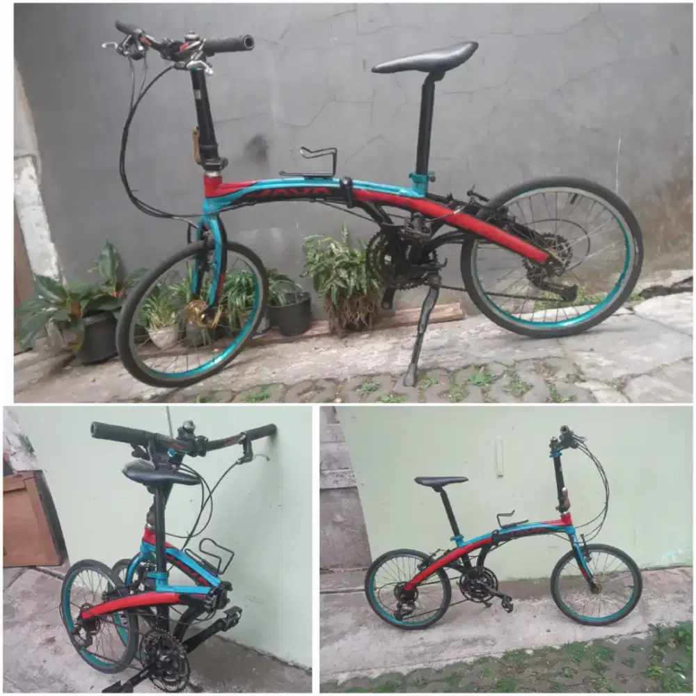 Sepeda Lipat Java speck tinggi Alloy