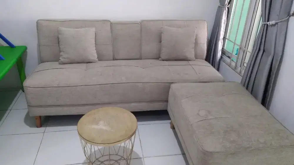 Sofa bed 3 sheter  leter L putus