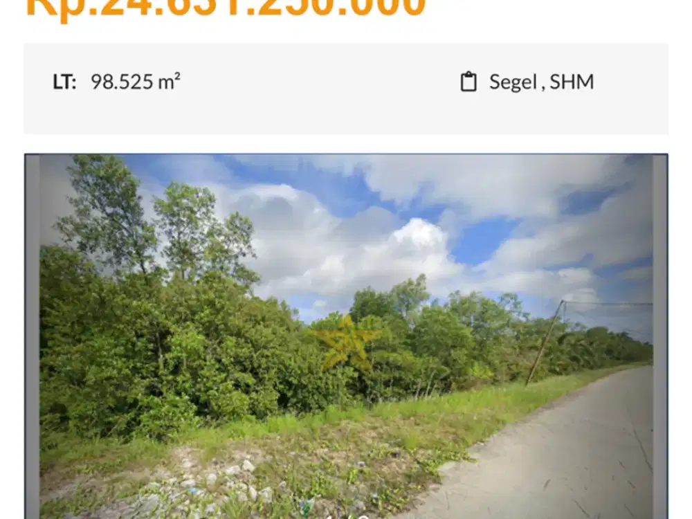 Di Jual Tanah pinggir sungai laut cocok buat pelabuhan jetty IKN