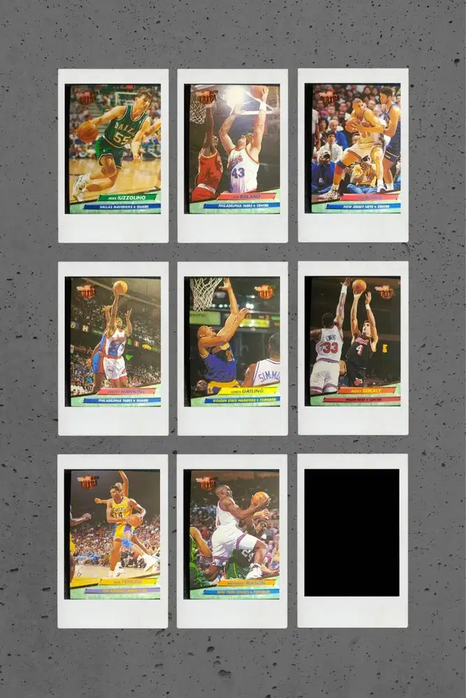 Kartu basket fleer ultra 92-93