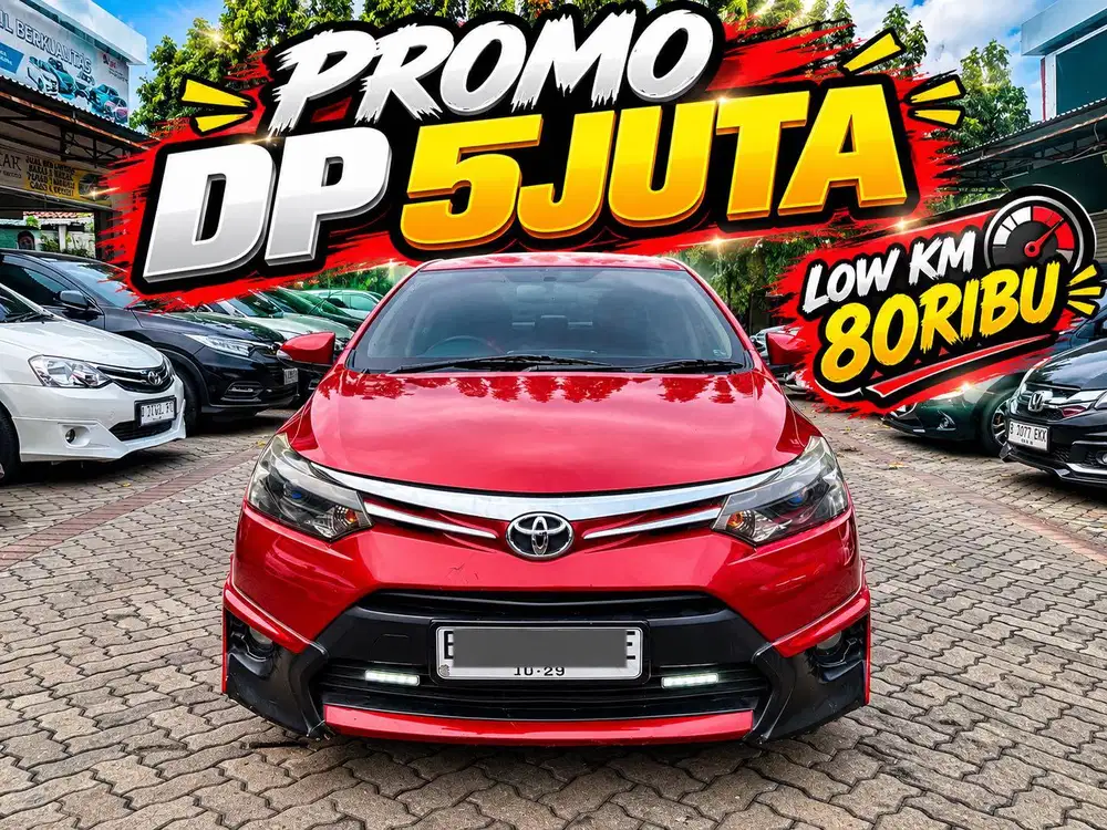 All New Toyota Vios G matic 1.5 NIK 2014 LOW KM 80RB