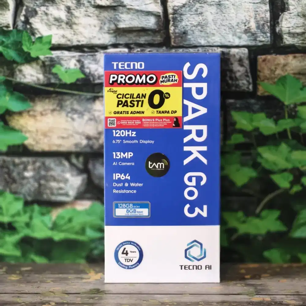 Ready hp Tecno spark go3 cuma 2jutaan aja bisa kredit tanpa dp