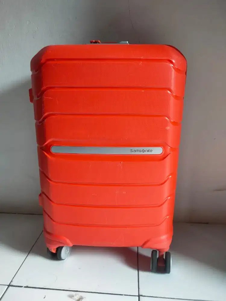 Koper ringan Samsonite Octolite spinner cabin size 20 inch TSA lock