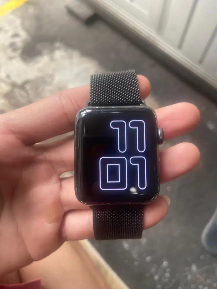 Apple watch series 3 Ex Resmi Ibox Fullset Ori