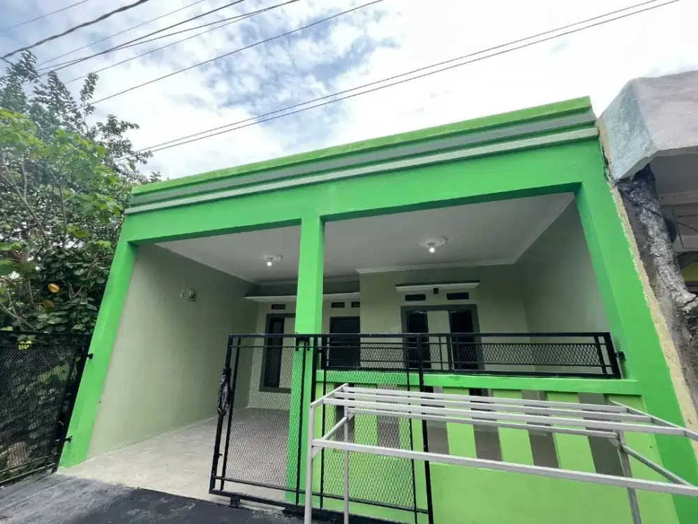 JUAL RUMAH MURAH FULL BANGUNAN BARU DI KOMPLEK KOTA SERANG BARU, CIBARUSAH