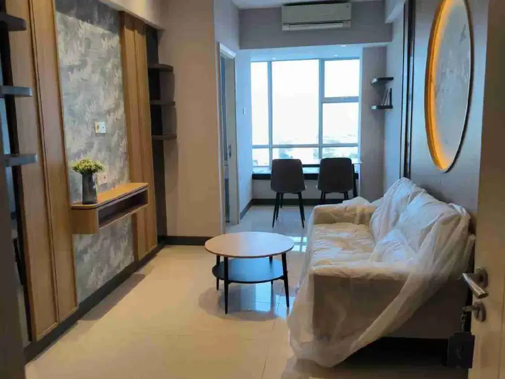 Dijual Apartemen Anderson 2 BR Lantai 22 Full furnish Interior baru gress Model mewah minimalis Lokasi langsung ke Mall PTC Sertif PPJB