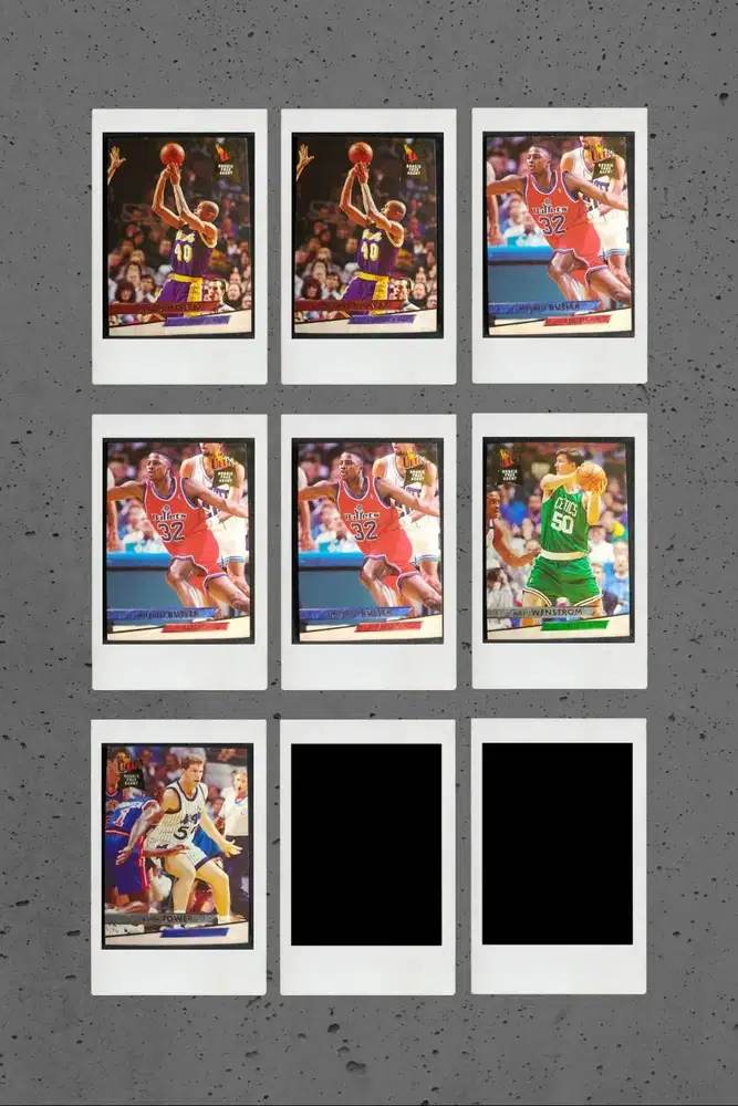KARTU BASKET 1993-94 Fleer Ultra ROOKIE FREE AGENT